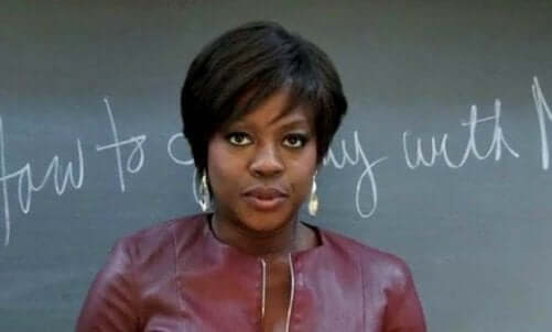 Annalise Keating fra serien "How to Get Away With Murder".