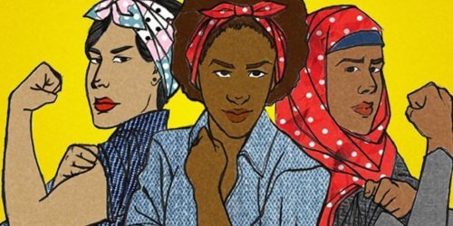 En representasjon av ulike typer feminister.