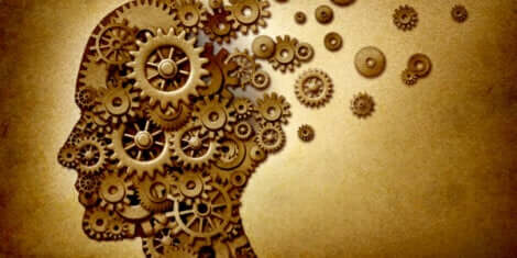 Noen tannhjul i et hode.