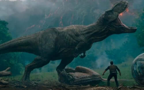 En stor dinosaur.