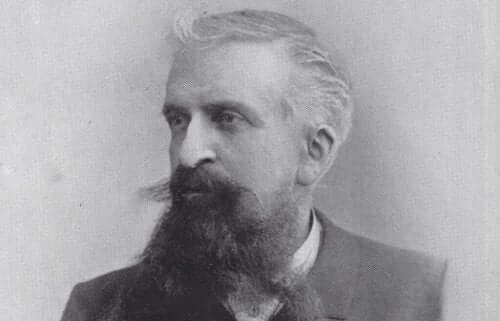 Portrett av Gustave Le Bon.