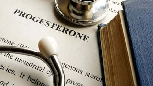Steroidhormonet progesteron.