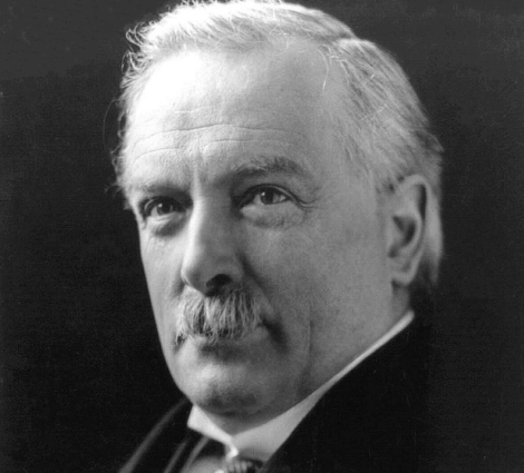 Et bilde av David Lloyd George, som hadde hubris syndrom.