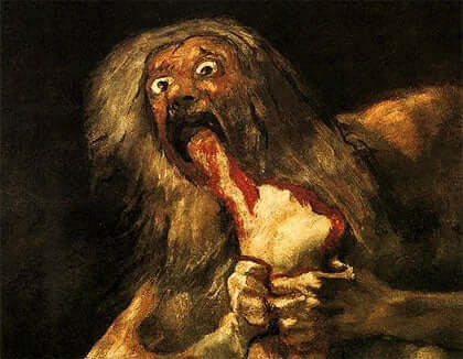 Et av de mest berømte verkene fra Goyas Svarte malerier.