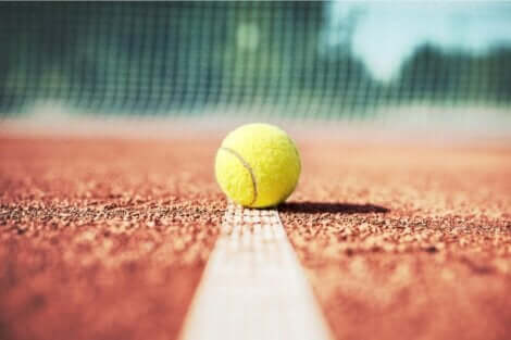 En tennisball