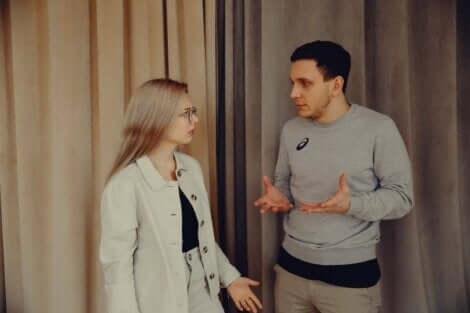 Et par som krangler.