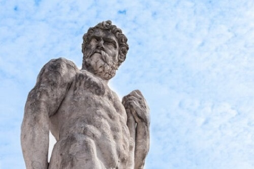 Herakles og Olympus-fjellet.