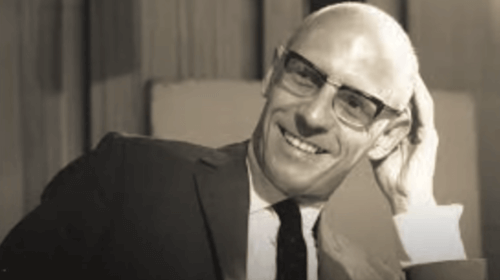 Et bilde av Michel Foucault.
