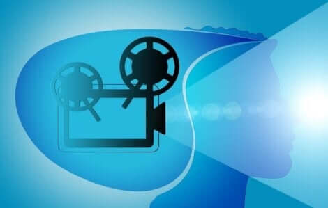 Filmen av noens sinn.