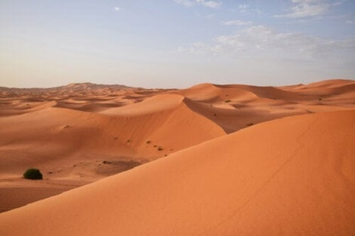 Sahara-ørkenen.