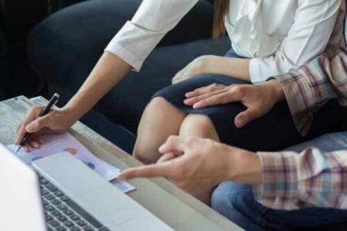 Seksuell trakassering.