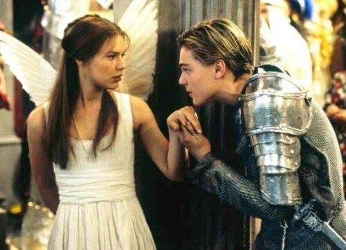 En scene fra Romeo og Julie.