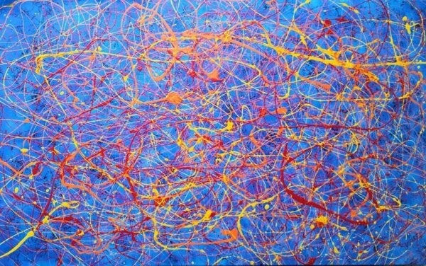 Hjernen din liker Jackson Pollock